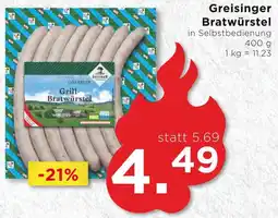 Unimarkt Greisinger Bratwürstel 400g Angebot