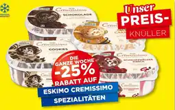 Unimarkt RABATT AUF ESKIMO CREMISSIMO SPEZIALITÄTEN Angebot