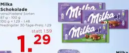Unimarkt Milka Schokolade Angebot