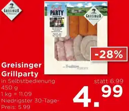 Unimarkt Greisinger Grillparty 450g Angebot