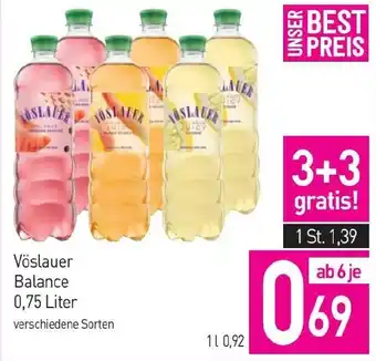 Sutterlüty Vöslauer Balance 0.75 Liter Angebot
