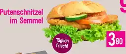Sutterlüty Putenschnitzel im Semmel Angebot