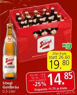 Spar Stiegl Goldbräu Angebot