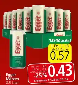 Spar Egger Märzen Angebot
