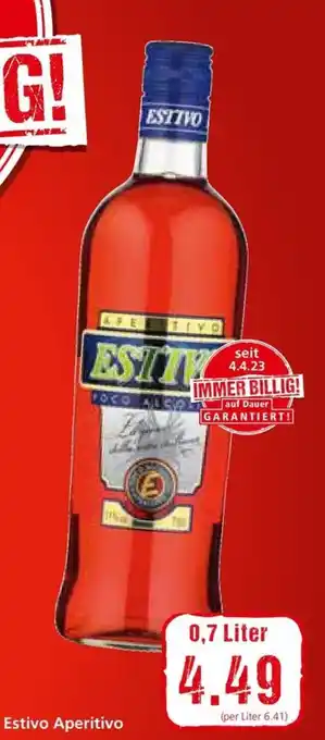Spar Estivo Aperitivo Angebot