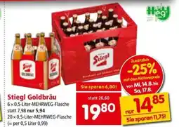 Interspar Stiegl Goldbräu Angebot