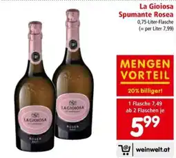 Interspar La Gioiosa Spumante Rosea Angebot