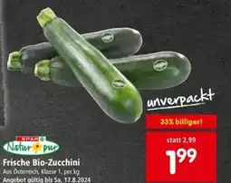 Interspar Frische Bio-Zucchini Angebot