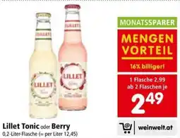 Interspar Lillet Tonic oder Berry Angebot
