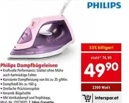 Interspar Philips Dampfbügeleisen Angebot