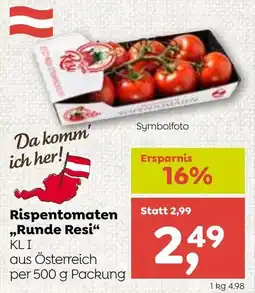 ADEG Rispentomaten Runde Resi Angebot