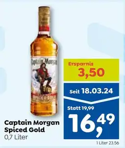 ADEG Captain Morgan Spiced Gold Angebot