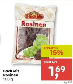 ADEG BackMit Rosinen 500g Angebot