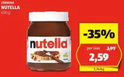 Hofer NUTELLA 450g Angebot