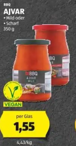 Hofer AJVAR 350g Angebot