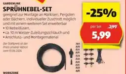 Hofer SPRÜHNEBEL SET Angebot