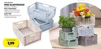 Hofer MINI KLAPPBOXEN Angebot