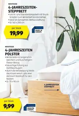 Hofer 4-JAHRESZEITEN polster Angebot