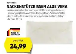Hofer NACKENSTÜTZKISSEN ALOE VERA Angebot