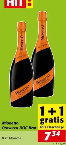 Nah&Frisch Mionetto Prosecco DOC Brut Angebot