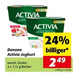 Nah&Frisch Danone Activia Joghurt Angebot