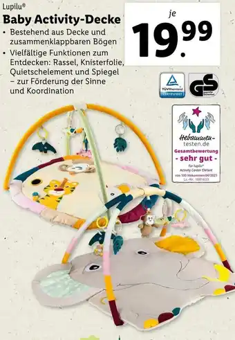 Lidl Baby Activity-Decke Angebot