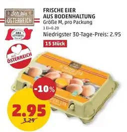 PENNY FRISCHE EIER AUS BODENHALTUNG Angebot