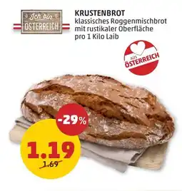 PENNY KRUSTENBROT Angebot