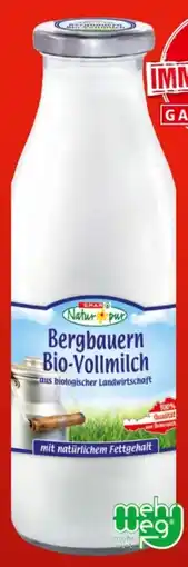 Spar Bio-Bergbauern Vollmilch Angebot