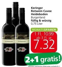 Spar Rotwein Cuvée Heideboden Angebot