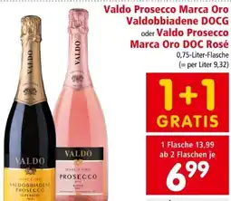 Interspar Prosecco Marca Oro Valdobbiadene Angebot