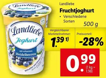 Lidl Fruchtjoghurt 500g Angebot