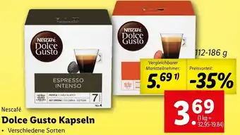 Lidl Dolce Gusto Kapseln 112-186g Angebot