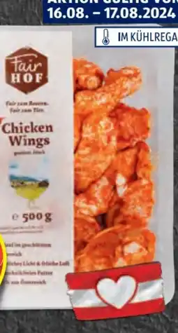 Hofer Chicken Wings Angebot