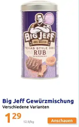 Action Big Jeff Gewürzmischung Angebot