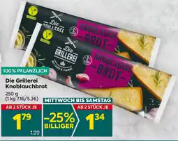 Billa Die Grillerei Knoblauchbrot 250g Angebot