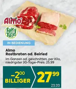 Billa Almo Rostbraten od. Beiried Angebot