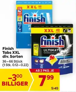 Billa Finish Tabs XXL div. Sorten Angebot