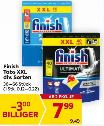 Billa Finish Tabs XXL div. Sorten Angebot