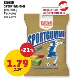 PENNY EGGER SPORTGUMMI Angebot