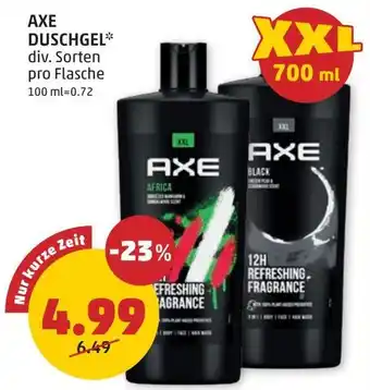 PENNY AXE DUSCHGEL Angebot