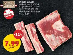 PENNY BAUCHFLEISCH Angebot