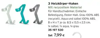 Tchibo Eduscho 3 Heizkörper-Haken Angebot