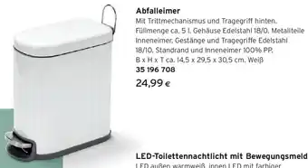 Tchibo Eduscho Abfalleimer Angebot