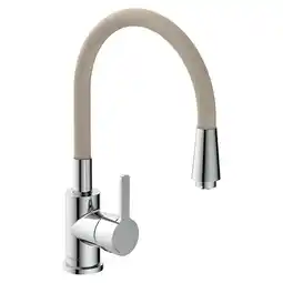 Bauhaus Camargue Spültischarmatur Flexo (Niederdruck, Beige/Chrom, Glänzend) Angebot