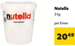 Eurogast Grissemann Nutella 3 kg Angebot