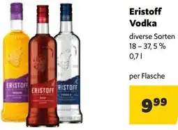 Eurogast Grissemann Eristoff Vodka 0.7L Angebot