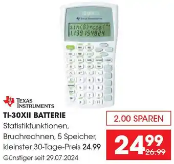 Libro TI-30XII BATTERIE Angebot