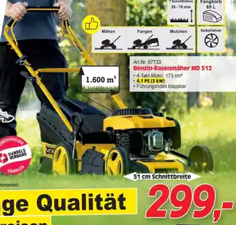 Zgonc Benzin-Rasenmäher MD 512 Angebot