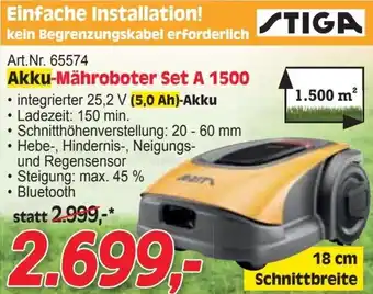 Zgonc Akku-Mähroboter Set A 1500 Angebot